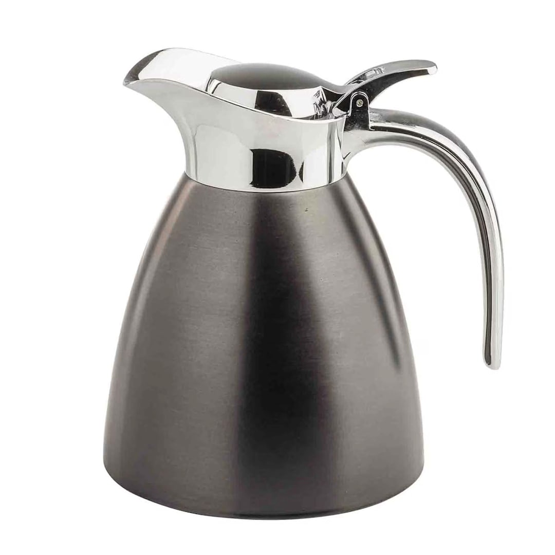 TableCraft 13139 Black Brushed 18 ounce Carafe