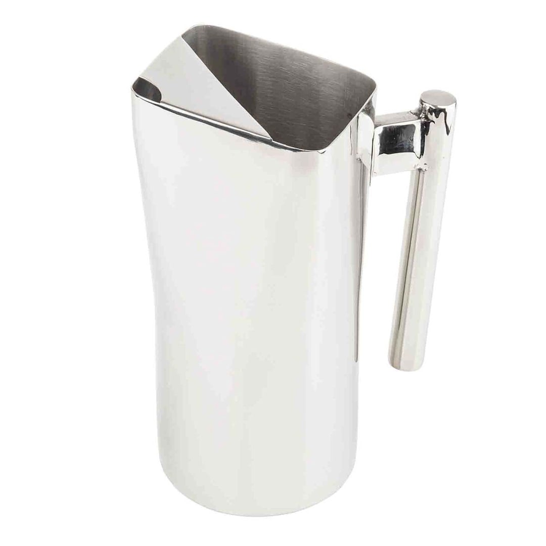 TableCraft 13312 S/S Angled 50 ounce Pitcher with Ice Guard