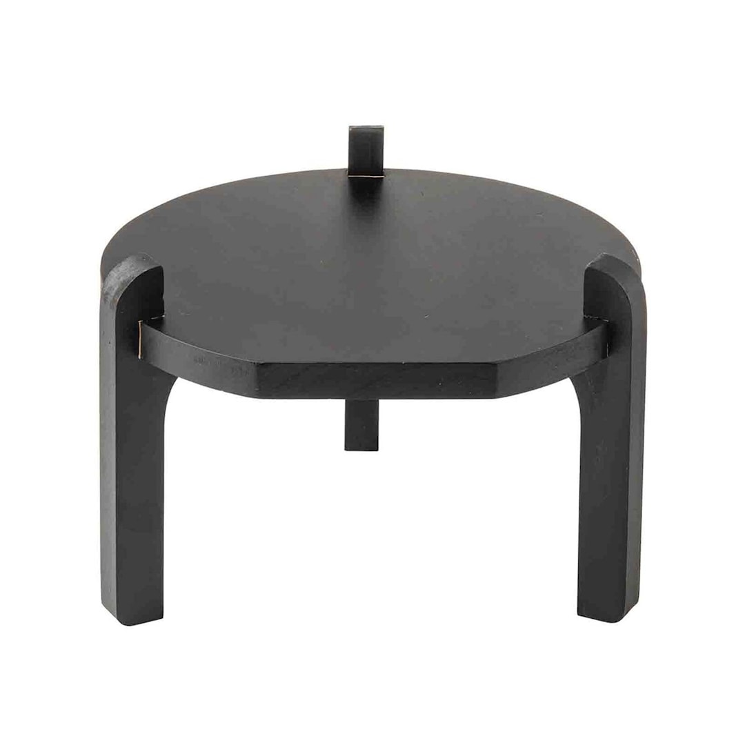 TableCraft 13380 Black 11.25 x 11.25 x 8 in. Beverage Dispenser Stand