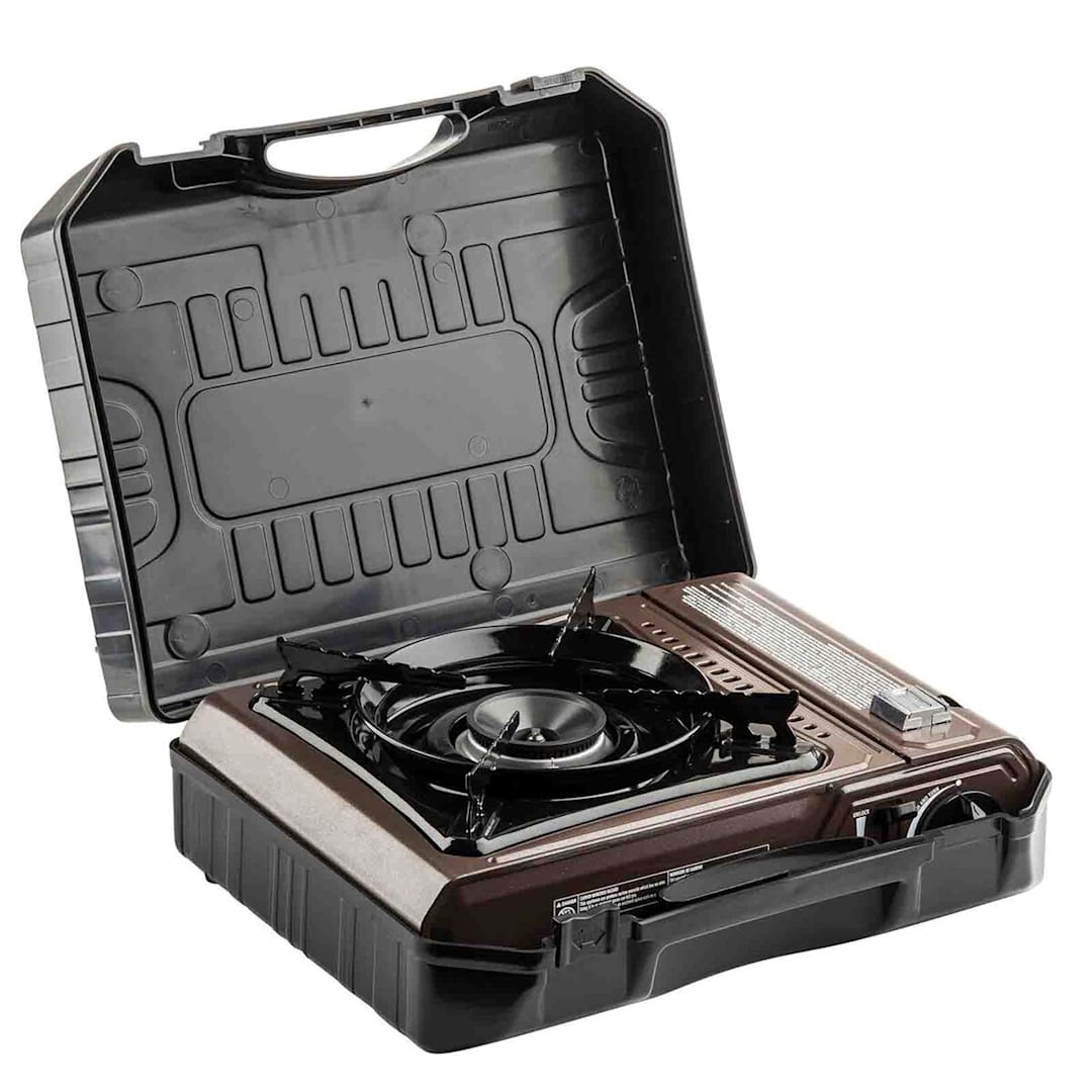 TableCraft 13135 Portable Butane Stove with Carry Case
