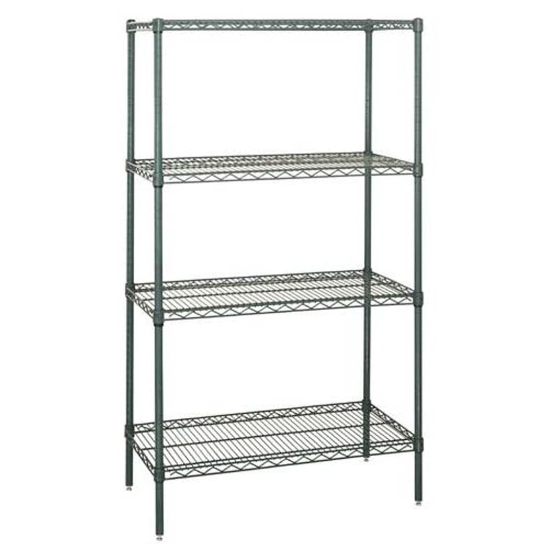 Quantum Storage WR74-2436P 36 x 24 x 74 in. Wire Shelving Starter Kit