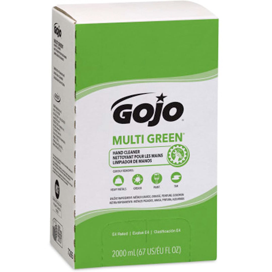 Gojo 7265-04 MULTI GREEN® 2000ml Hand Soap - 4 / CS