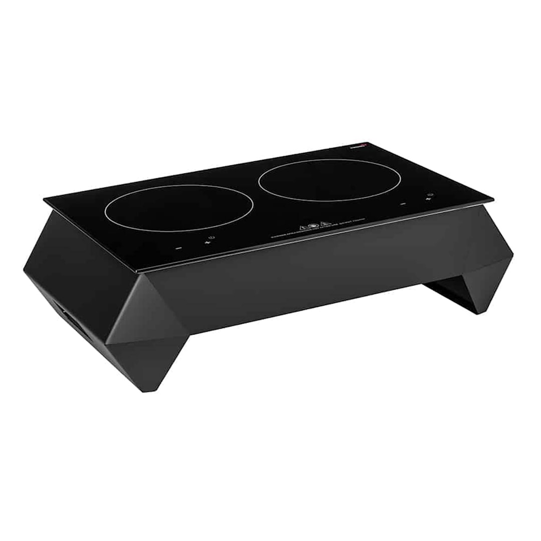 Rosseto SK067 Multi-Chef™ Black 25.5 x 16 x 8 Induction Warmer