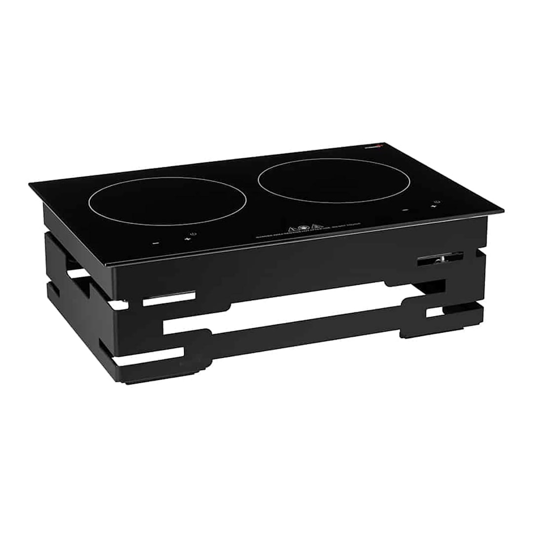 Rosseto SK070 Multi-Chef™ Black 21.5 x 13.5 x 8 Induction Warmer