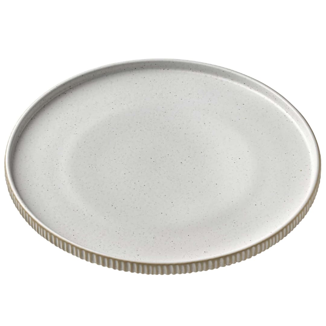 Libbey 701127791000582 Playground Nara White 10 5/8 in. Plate - 6 / CS