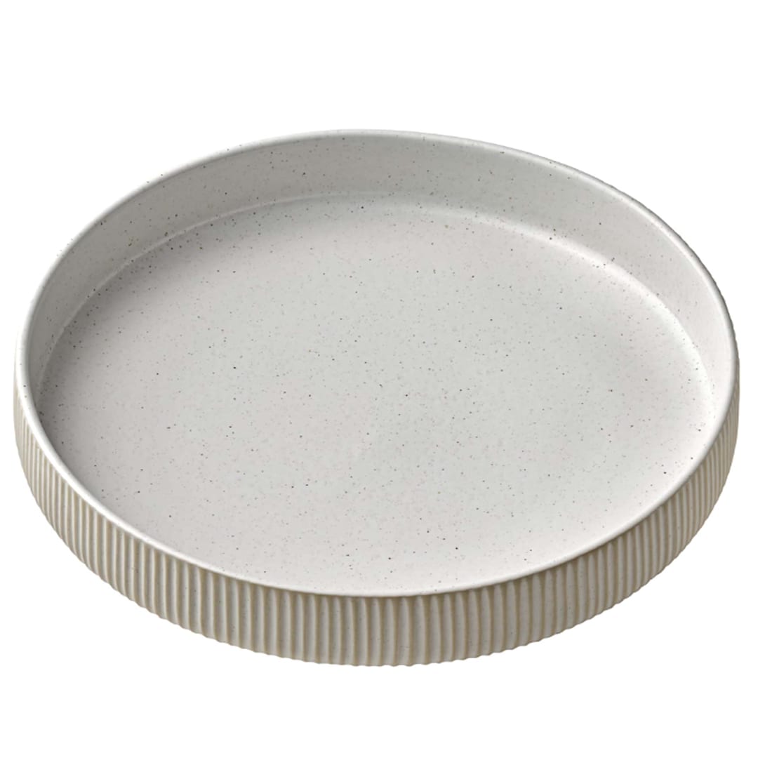 Libbey 701137491000582 Playground Nara White 9-1/2 in. Plate - 6 / CS