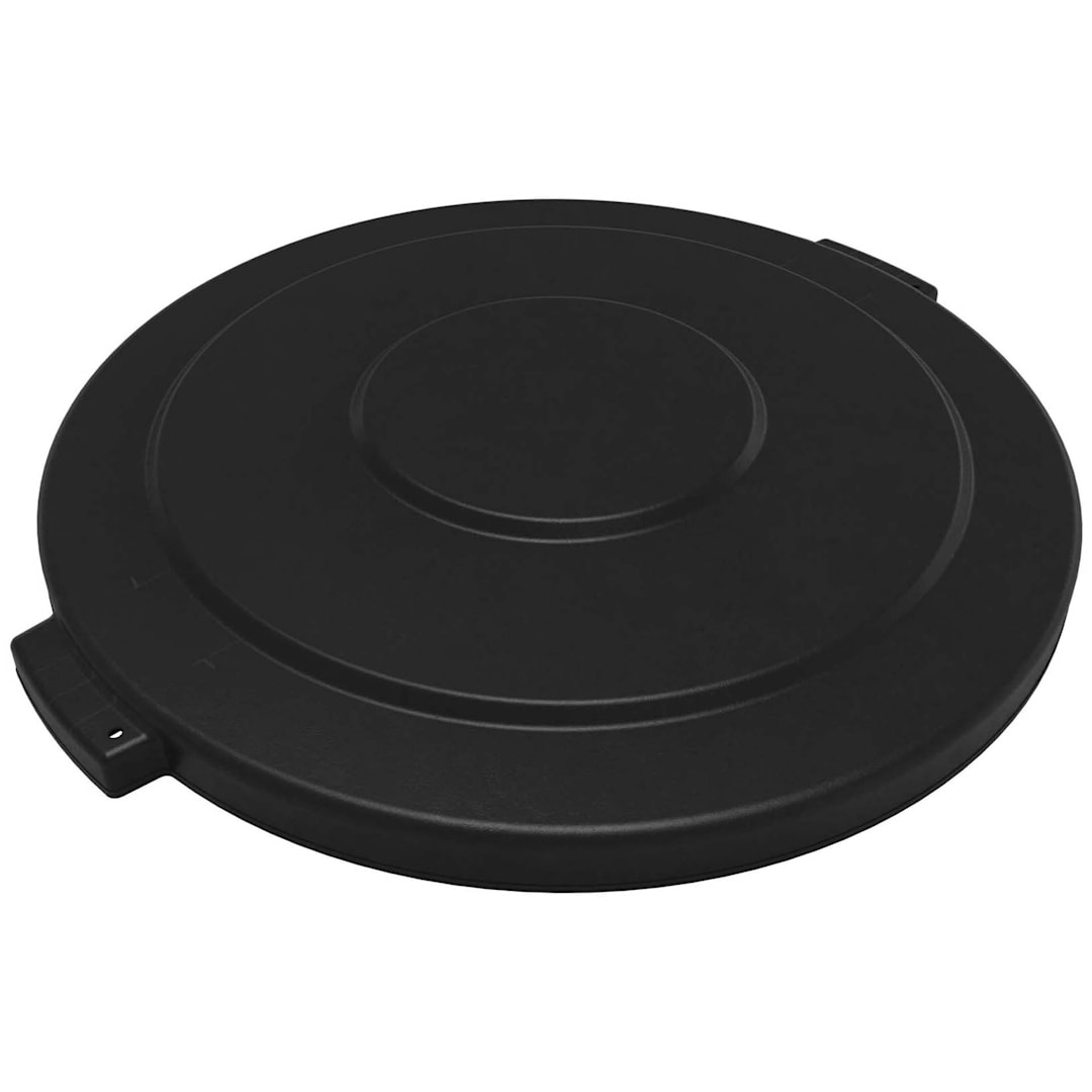 Carlisle 84105603 Bronco Black 55 Gallon Waste Container Lid