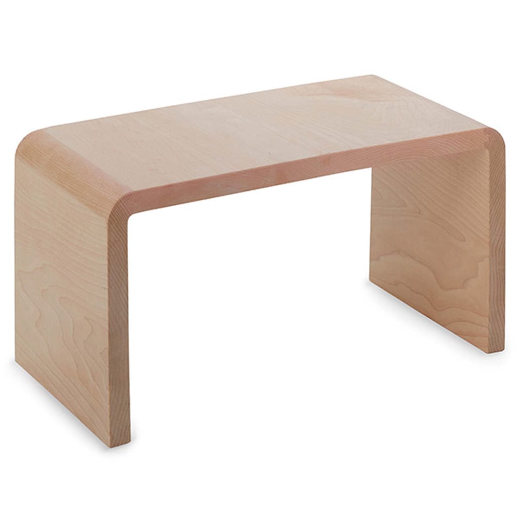 American Metalcraft LMR8 Lyselle Maple Wood 14 x 8 x 8" Riser