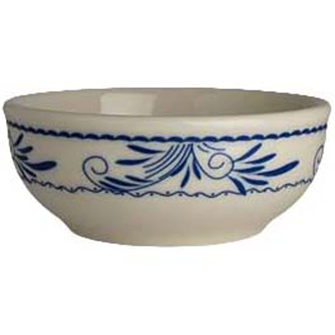 Homer Laughlin HL19441008 Blue Mex Ivory 11 ounce Bowl