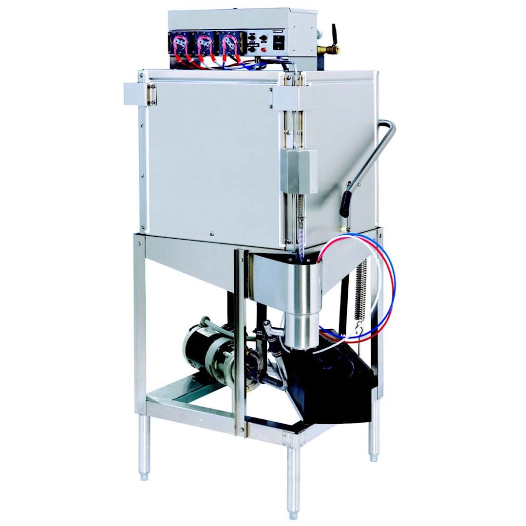 Champion Industries DL-2000 40 Racks/Hr Lo-Temp Door Type Dishwasher