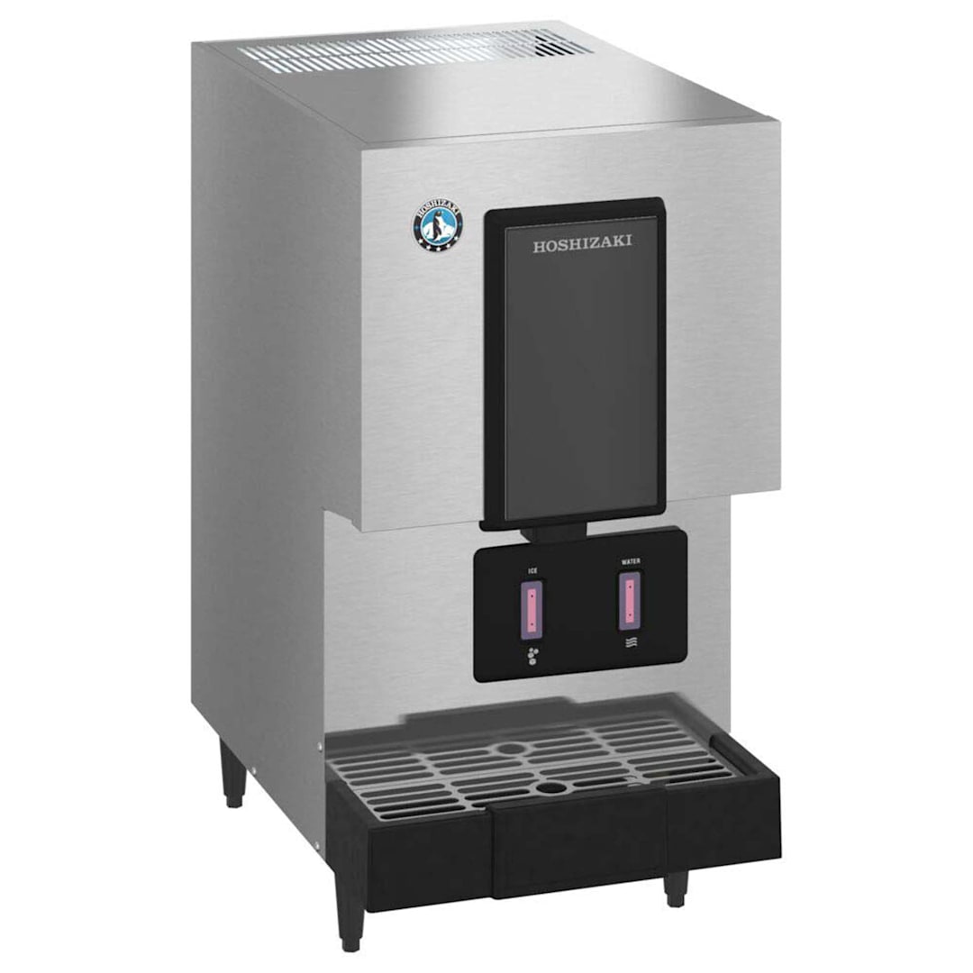 Hoshizaki DCM-271BAK-OS Hands Free Cubelet Ice Machine and Water Dispenser