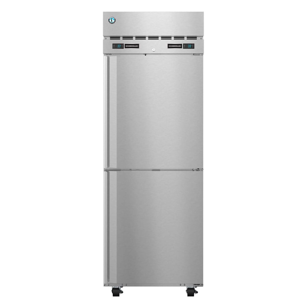 Hoshizaki DT1A-HS Half Door 1 Section Dual Temp Refrigerator / Freezer