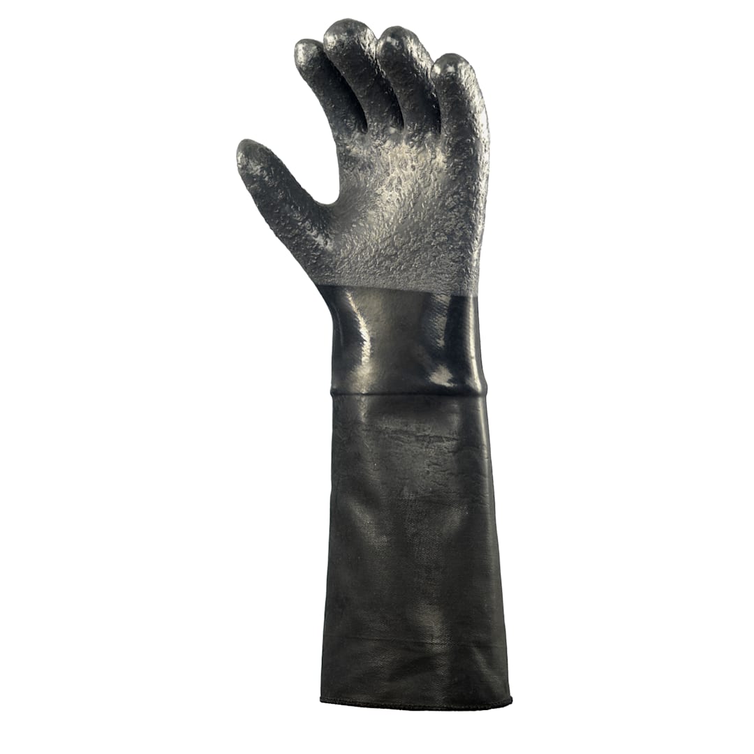 Ansell 19-024/214021 Heat Resistant 18" Neoprene Gloves - Pair