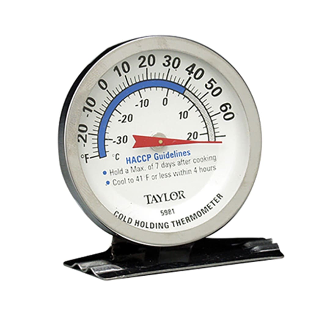 Taylor 5981N Commercial 20 - 80°F Refrig / Freezer Thermometer