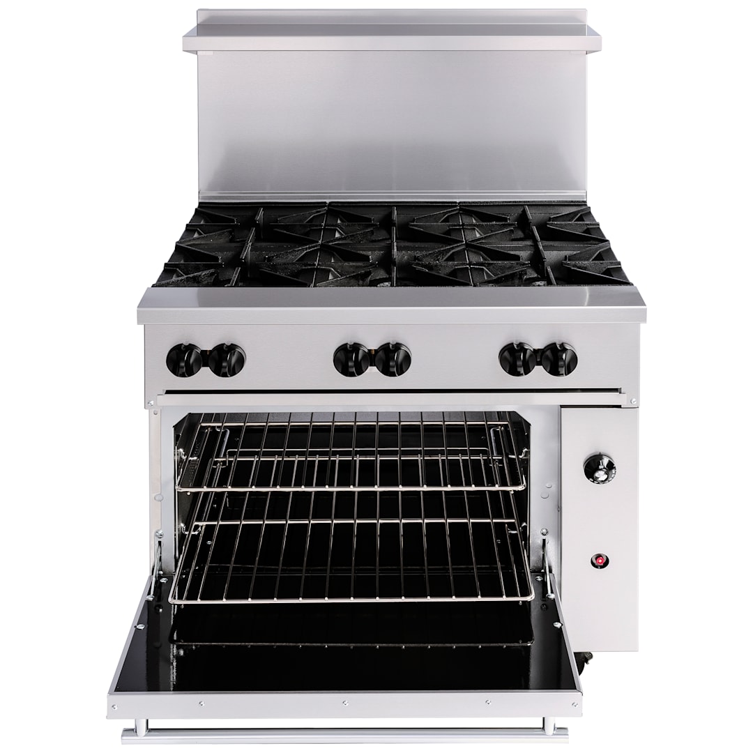 Vulcan 36S-6BN Endurance Natural Gas Range with Standard Oven