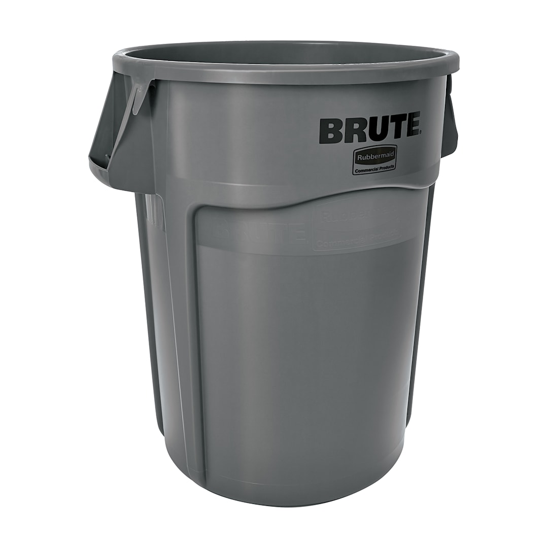 Rubbermaid FG264360GRAY BRUTE Gray 44 Gallon Waste Container