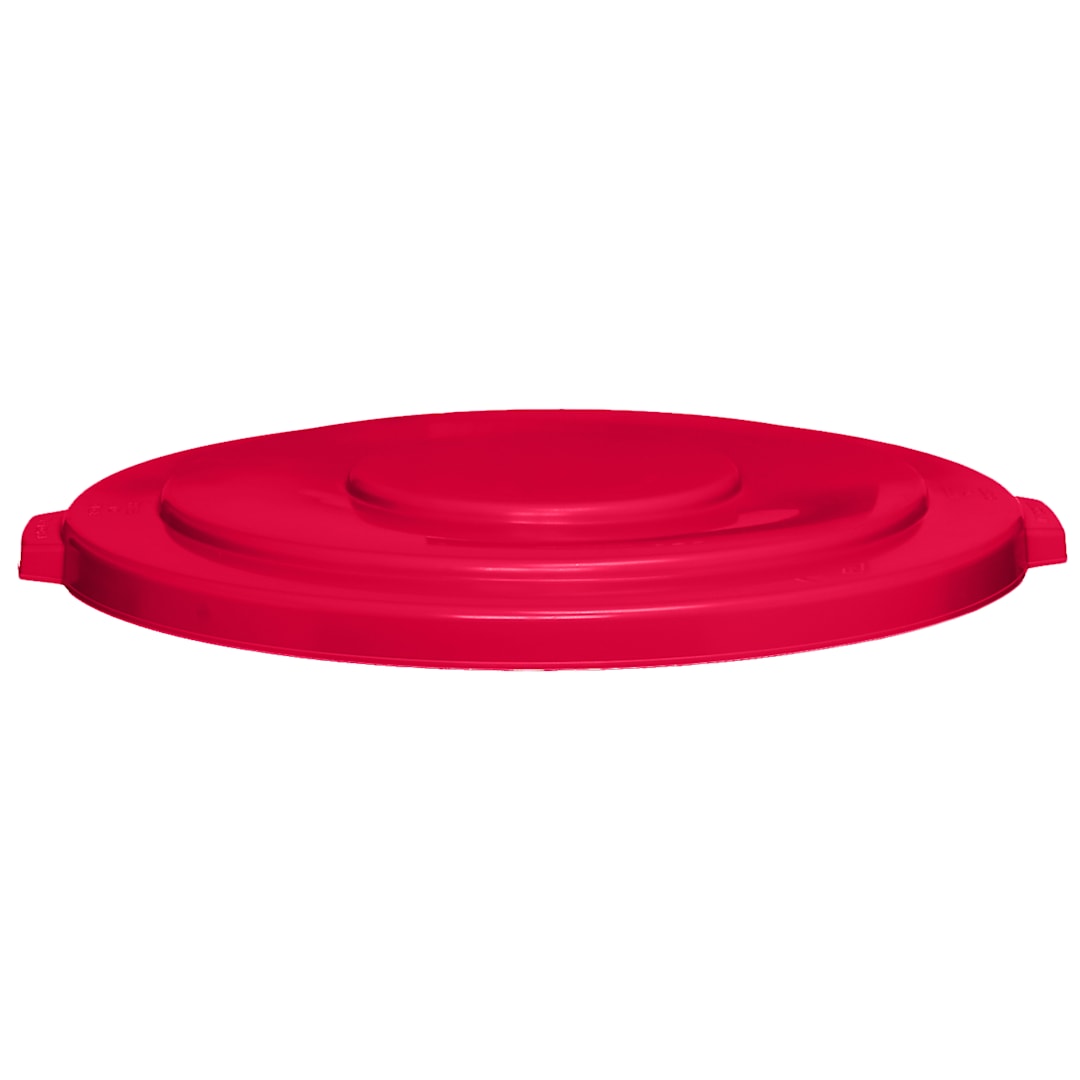 Continental 3201RD Red Lid For Round 32 gal Huskee™ Receptacles