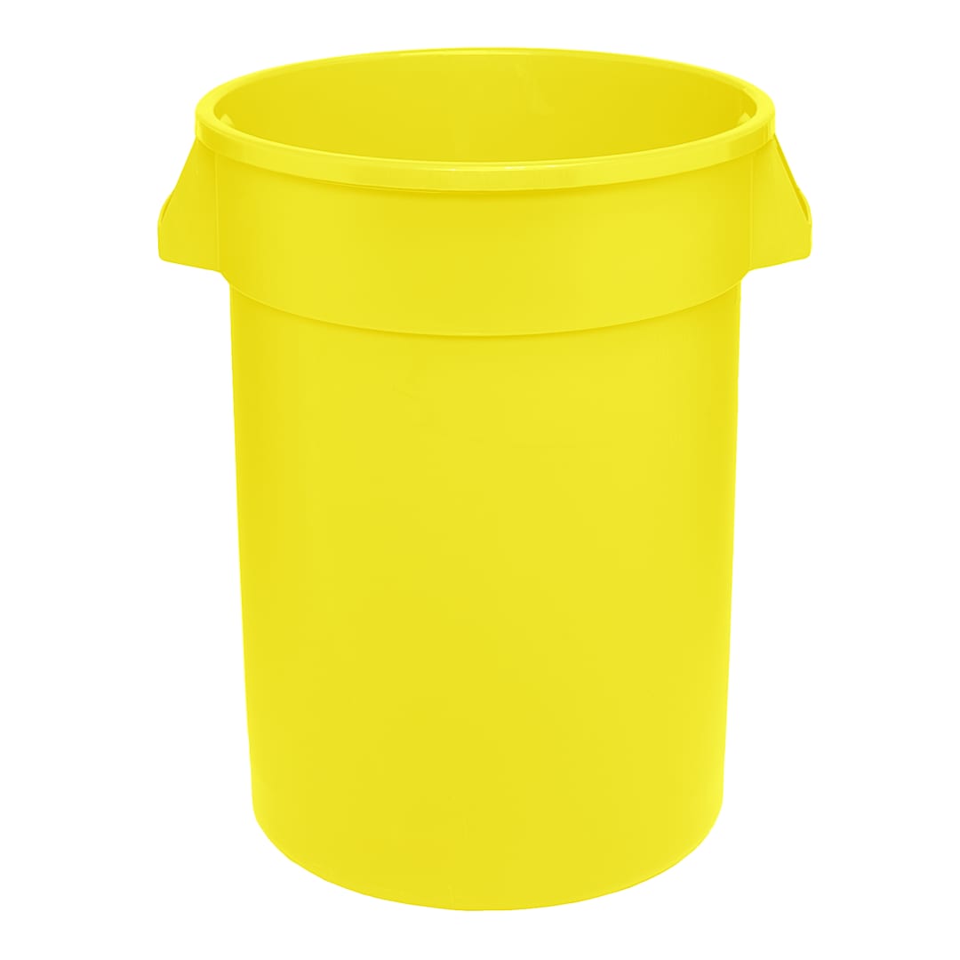 Continental 3200YW Huskee™ Yellow 32 gal Receptacle