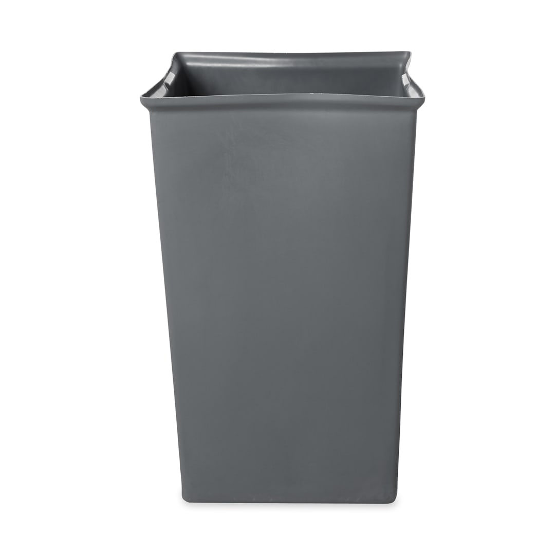 Rubbermaid FG356700GRAY Square Gray 35.5 Gallon Rigid Container Liner