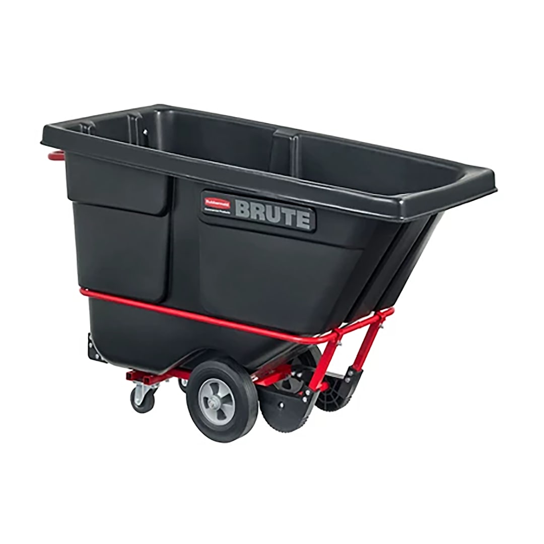 Rubbermaid FG130500BLA Rotomolded Standard Duty 850 lb Tilt Truck
