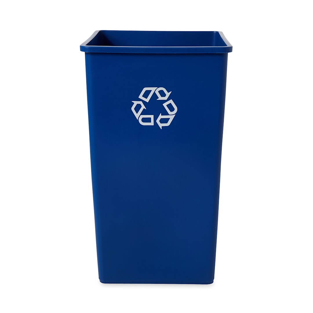 Rubbermaid FG395973 Untouchable Square 50 Gallon Recycling Container