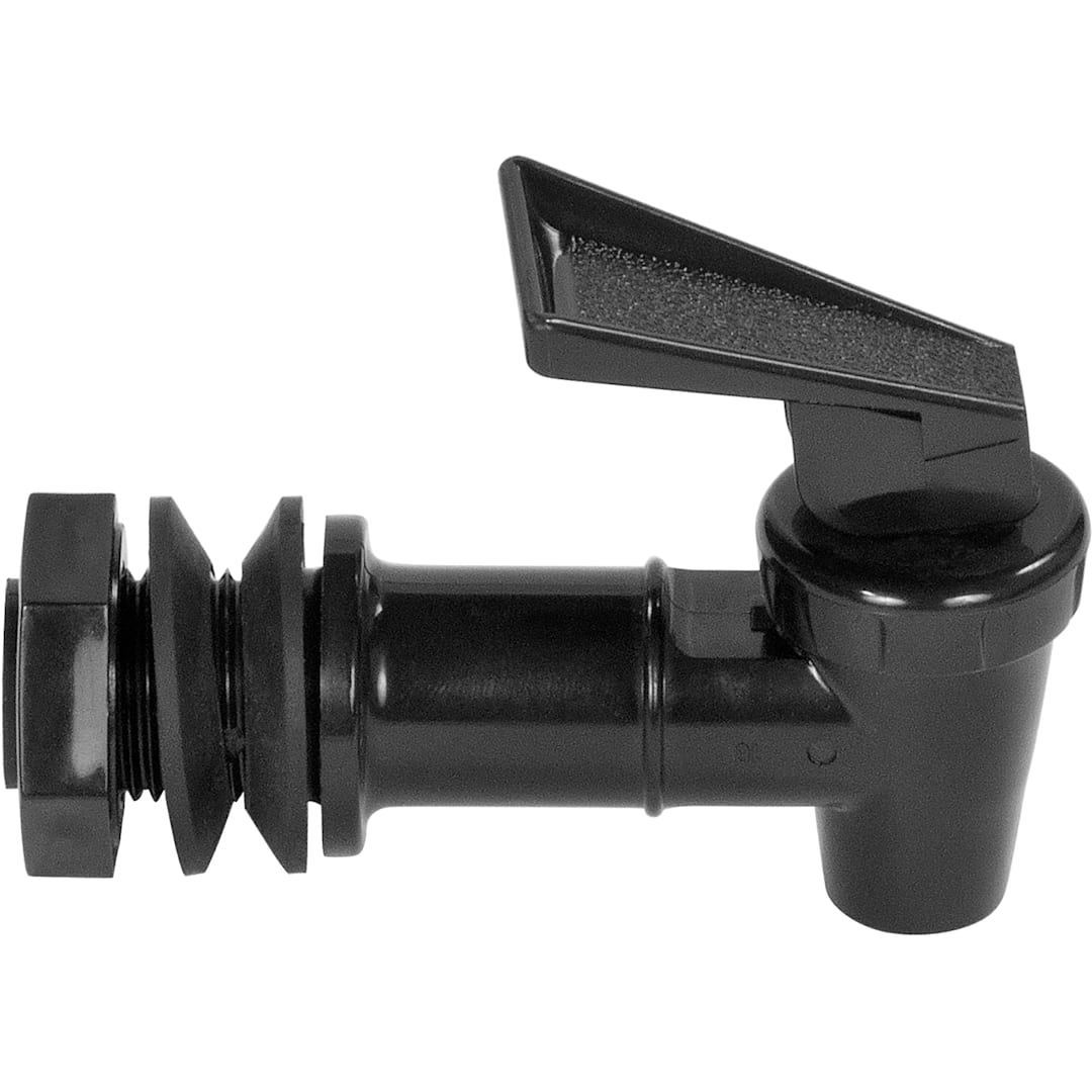 Carlisle 221203 Black Faucet for TrimLine Beverage Dispensers