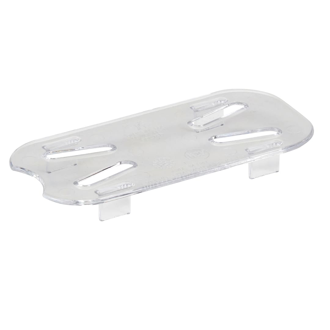 Cambro 90CWD135 Camwear Clear Drain Shelf for 1/9 Size Food Pan