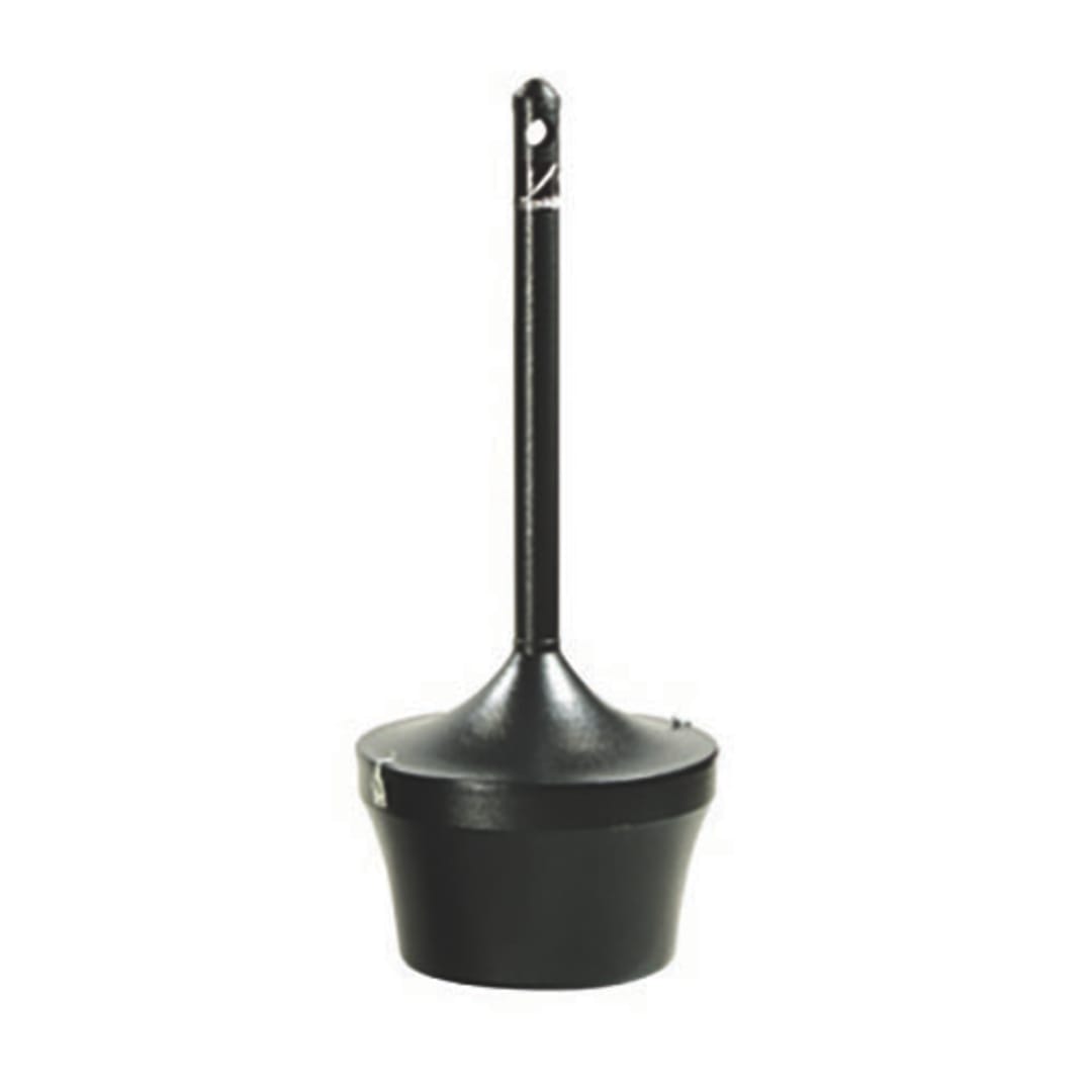 Rubbermaid FGR1639EHGR Aladdin Coal Outdoor Smokers' Station