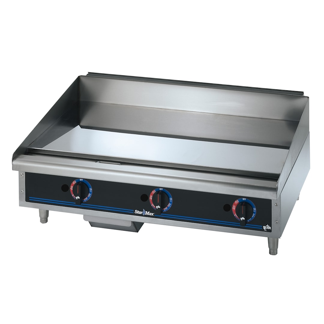 Star® 636TCHSF Star-Max® 36" Chrome Plate Gas Griddle