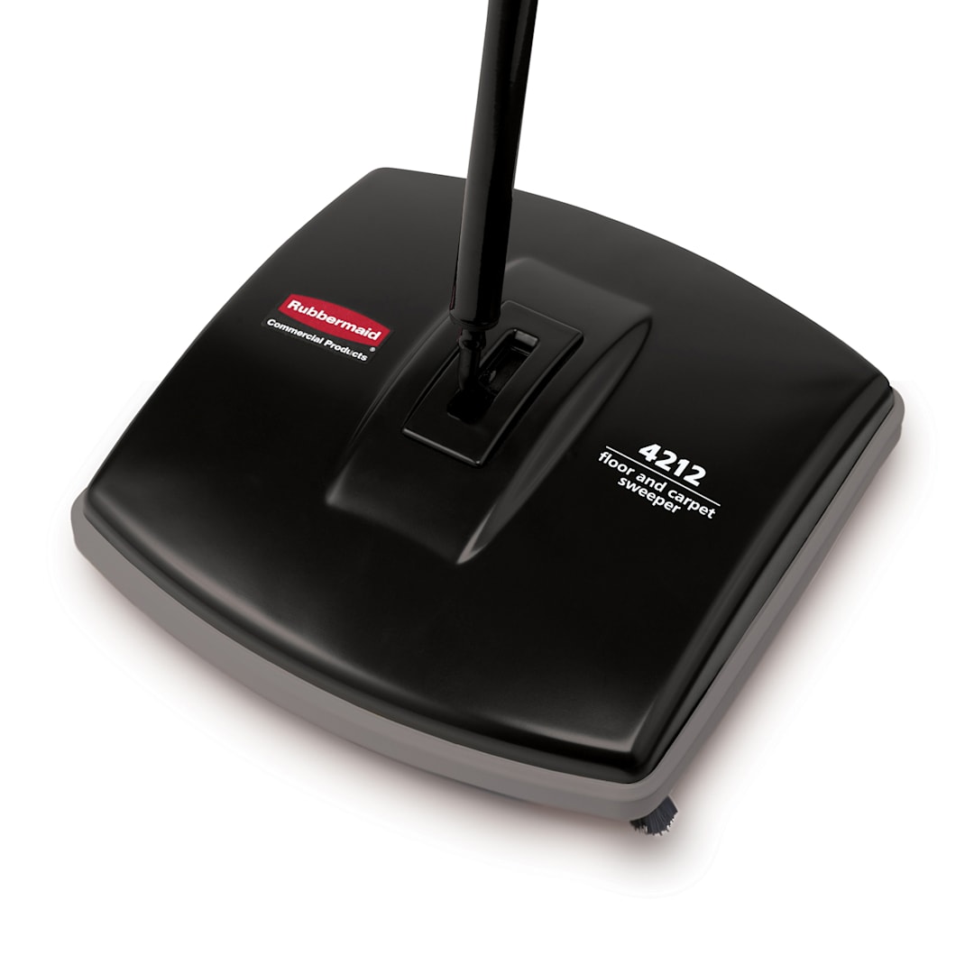 Rubbermaid FG421288BLA Black 44" Floor / Carpet Sweeper