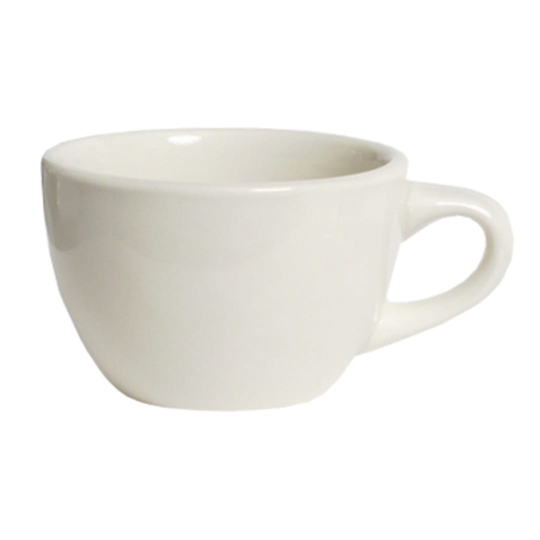 Tuxton TNR-001 Reno/Nevada 7 Oz. Eggshell Round Cup