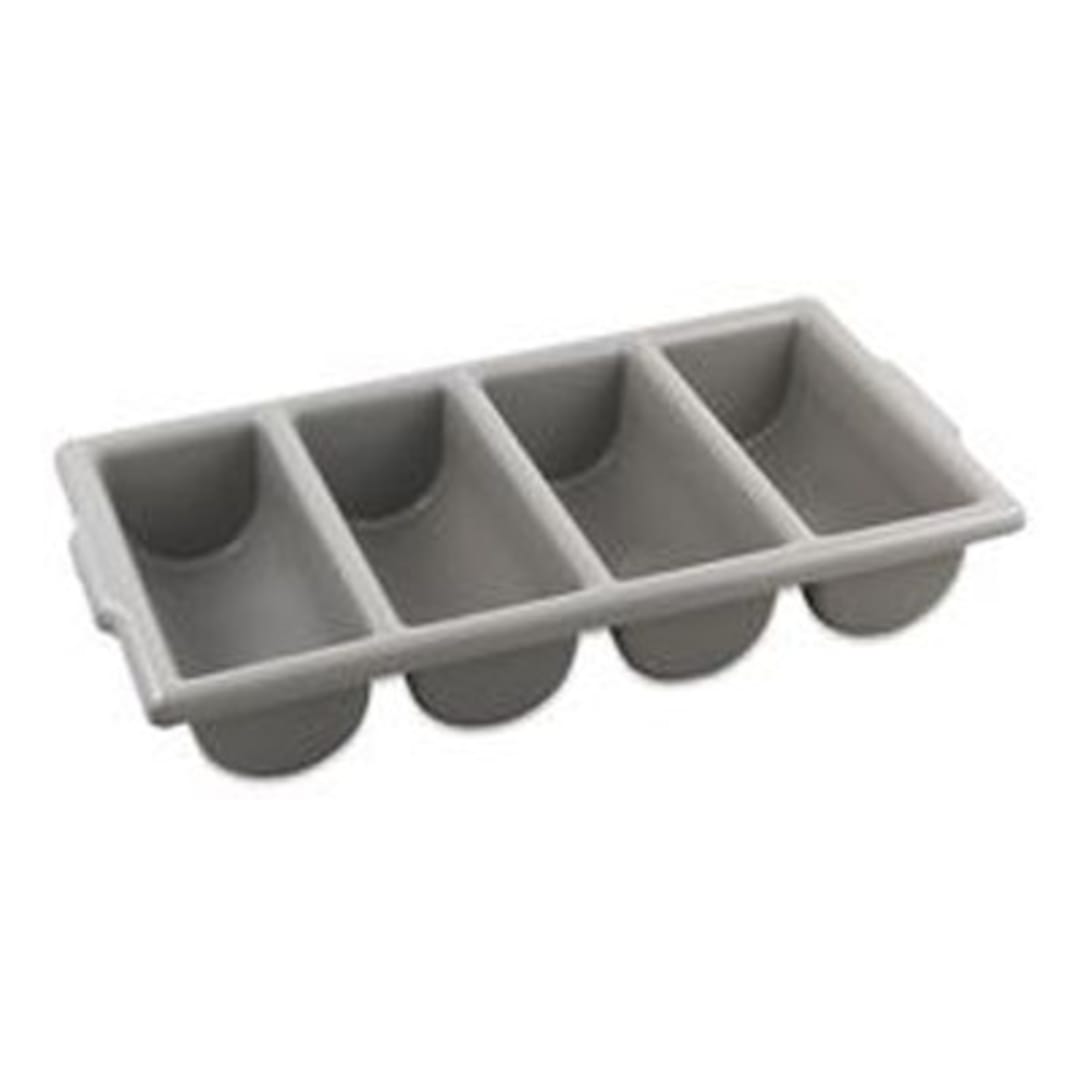 Prolon S5872 21 x 11-3/4 x 3-3/4 Walnut Divided Cutlery Box