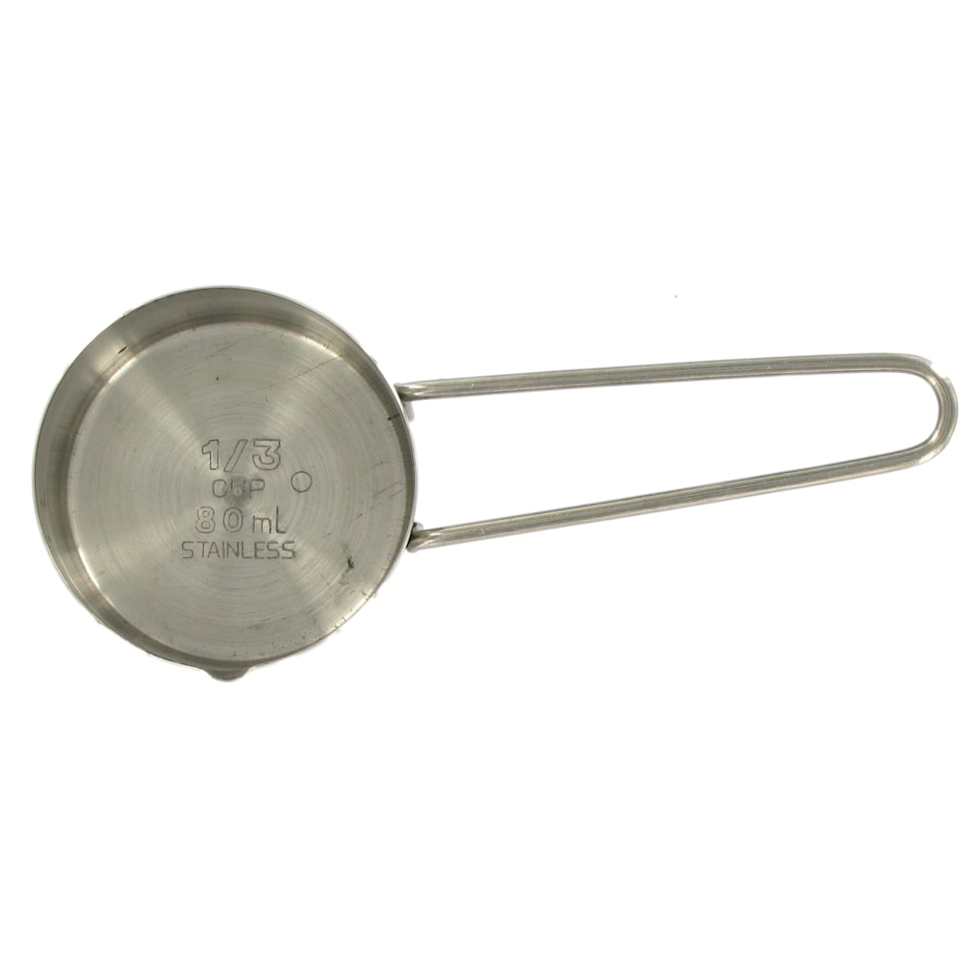 American Metalcraft MCW13 S/S 1/3 Cup Measuring Cup w/ Wire Handle