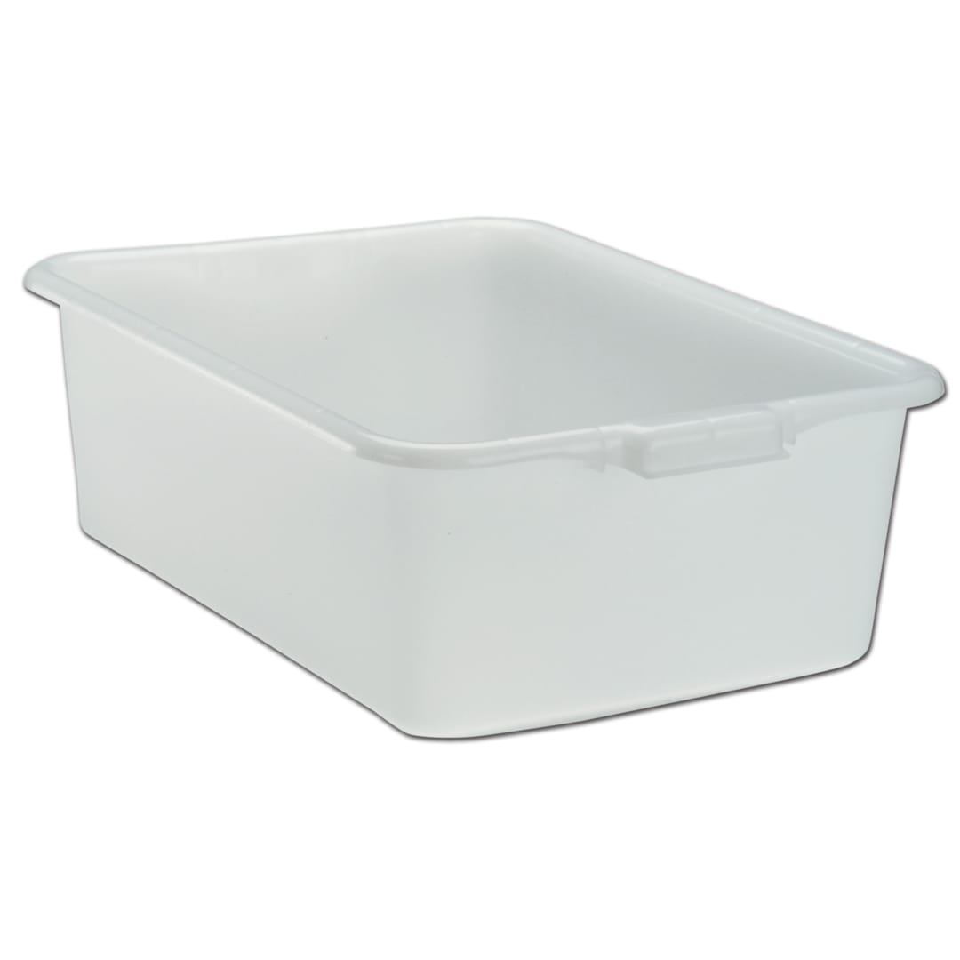 Traex 1527B-05 White 15" x 20" x 7" Bus Box