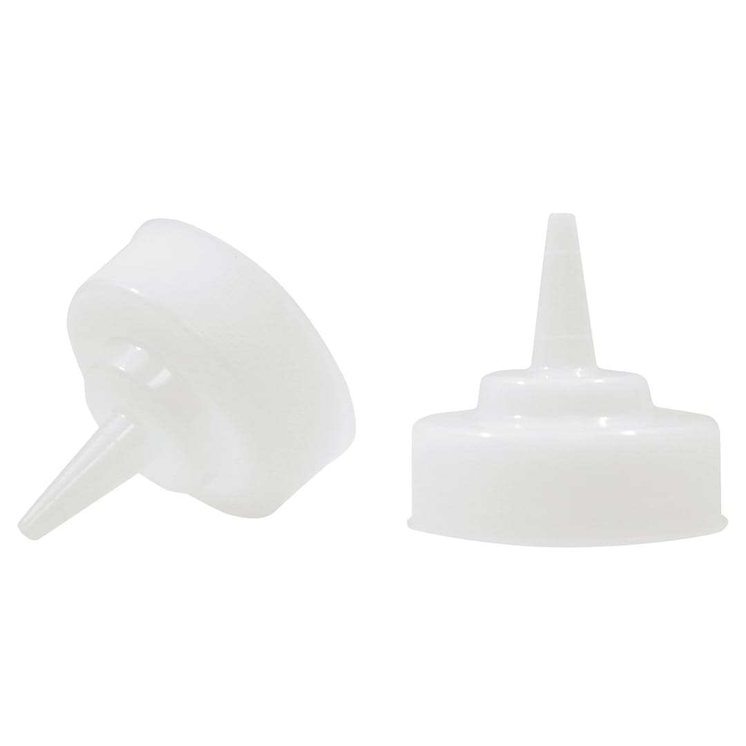 TableCraft 363TC 63mm Natural Wide Cone Tip Dispenser Top - Dozen
