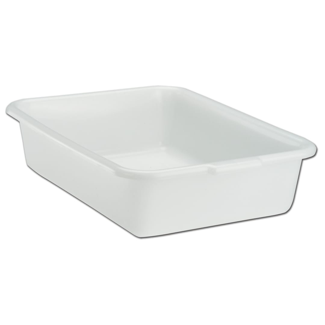 Traex 1521B-05 White 15" x 20" x 5" Bus Box
