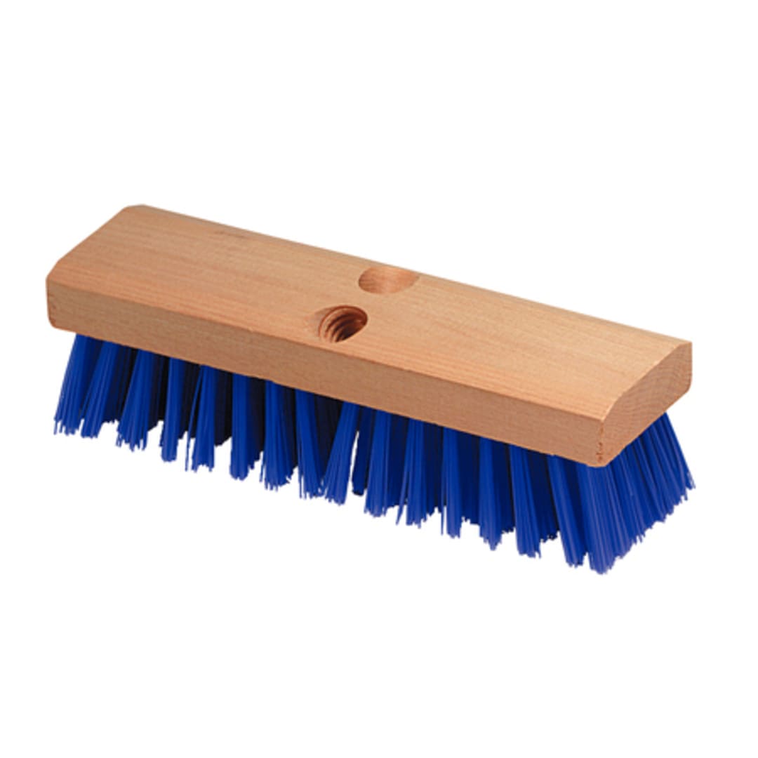 Carlisle 3617514 Flo-Pac 10" Blue Deck Scrub