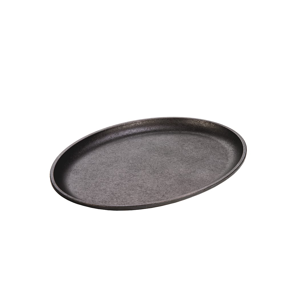 Lodge® LJOSH3 Jumbo Cast Iron Oval Handleless Serving Griddle