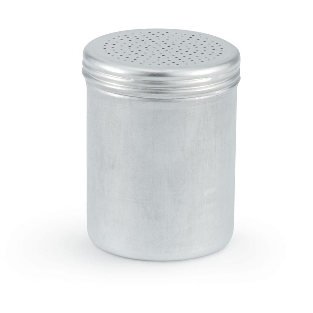 Vollrath® 68183 Small Hole 10 Ounce Aluminum Dredge without Handle