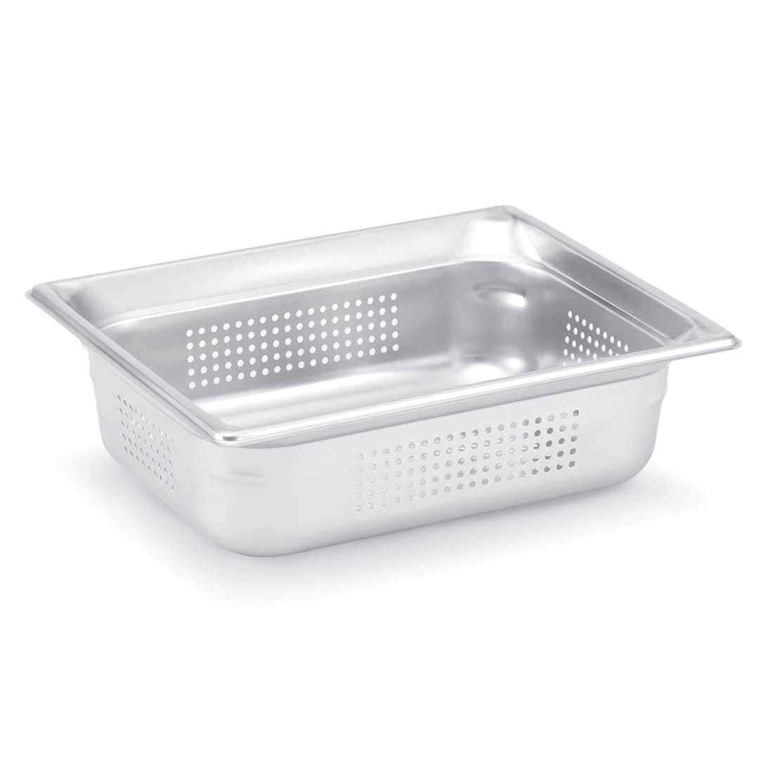 Vollrath 90323 Super Pan 3 1/3 Size x 2.5" D Perforated Food Pan