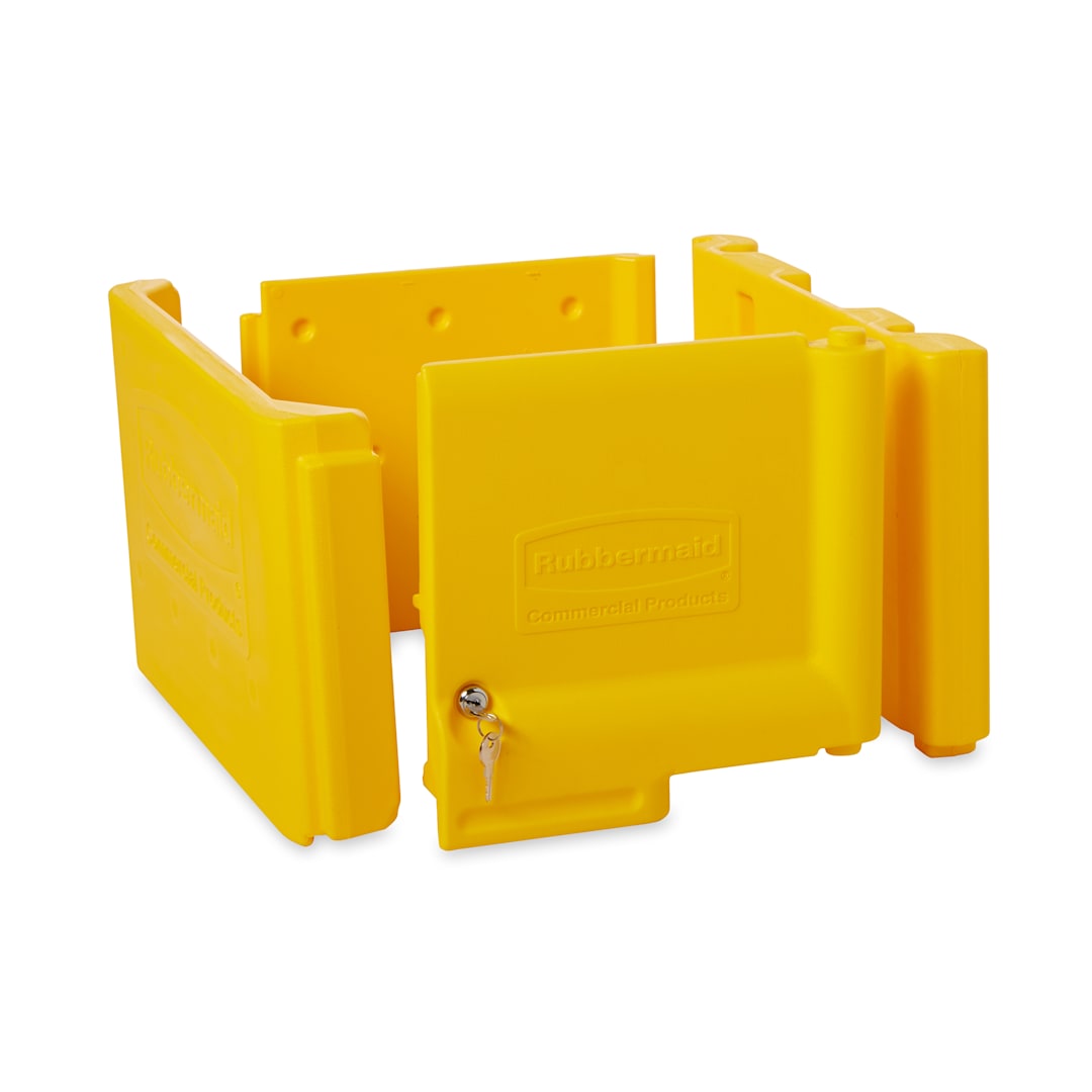 Rubbermaid FG618100 Locking Janitor Cabinet for 6173-88 Cart