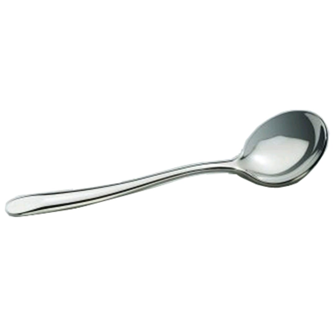Worthy, Noble & Kent 5306S002 Harlan S/S 7-1/4" Soup Spoon - Dozen