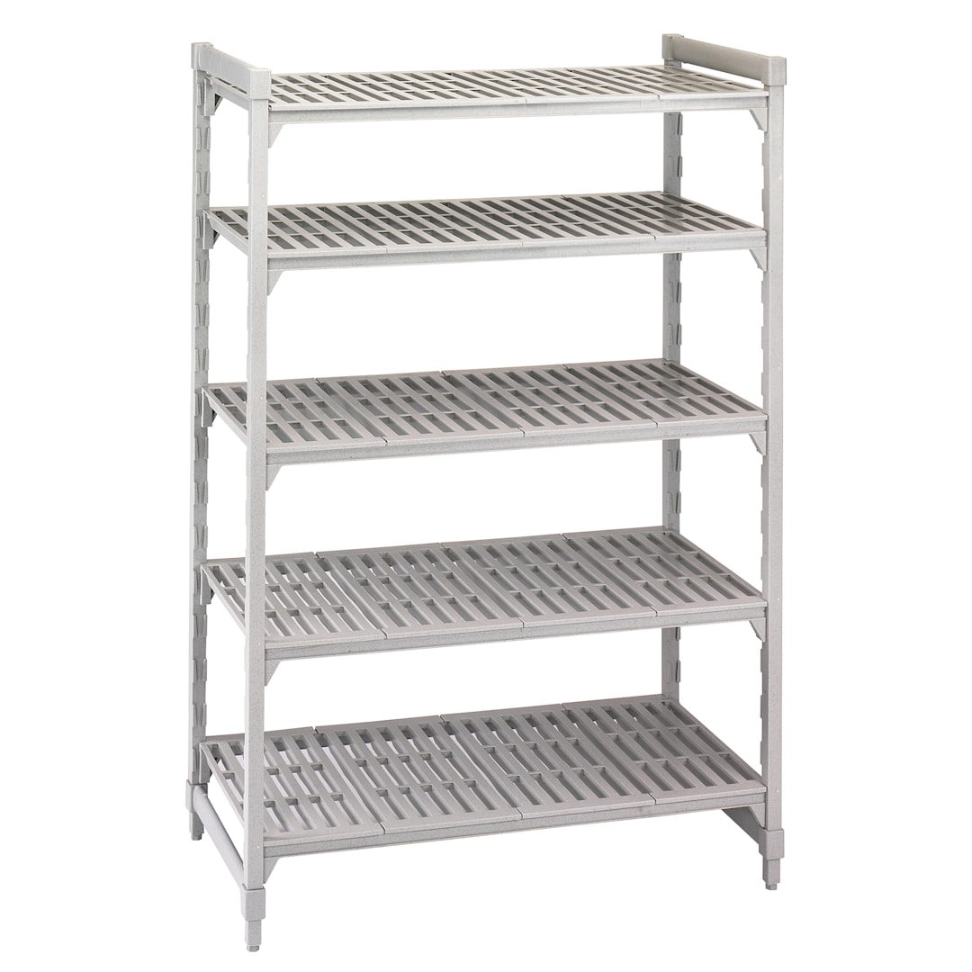 Cambro CPU246072V5480 Camshelving 24" x 60" x 72" 5-Shelf Vented Kit