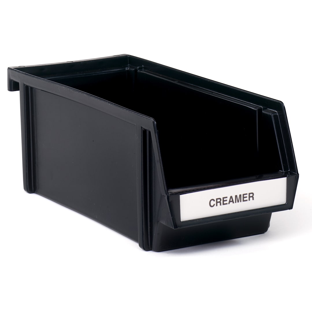 Traex 4806-06 Black 11-1/4" Condiment Organizer Bin