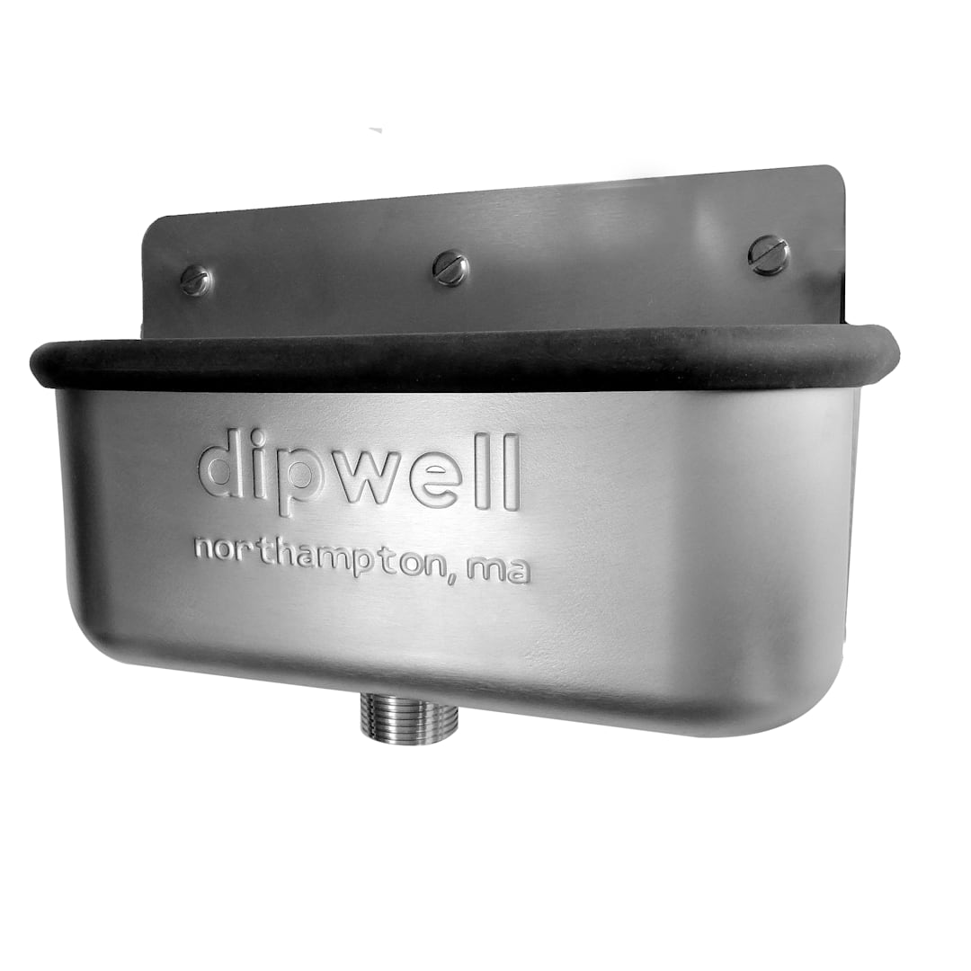 Dipwell® Stainless Steel 10" Standard Dipwell