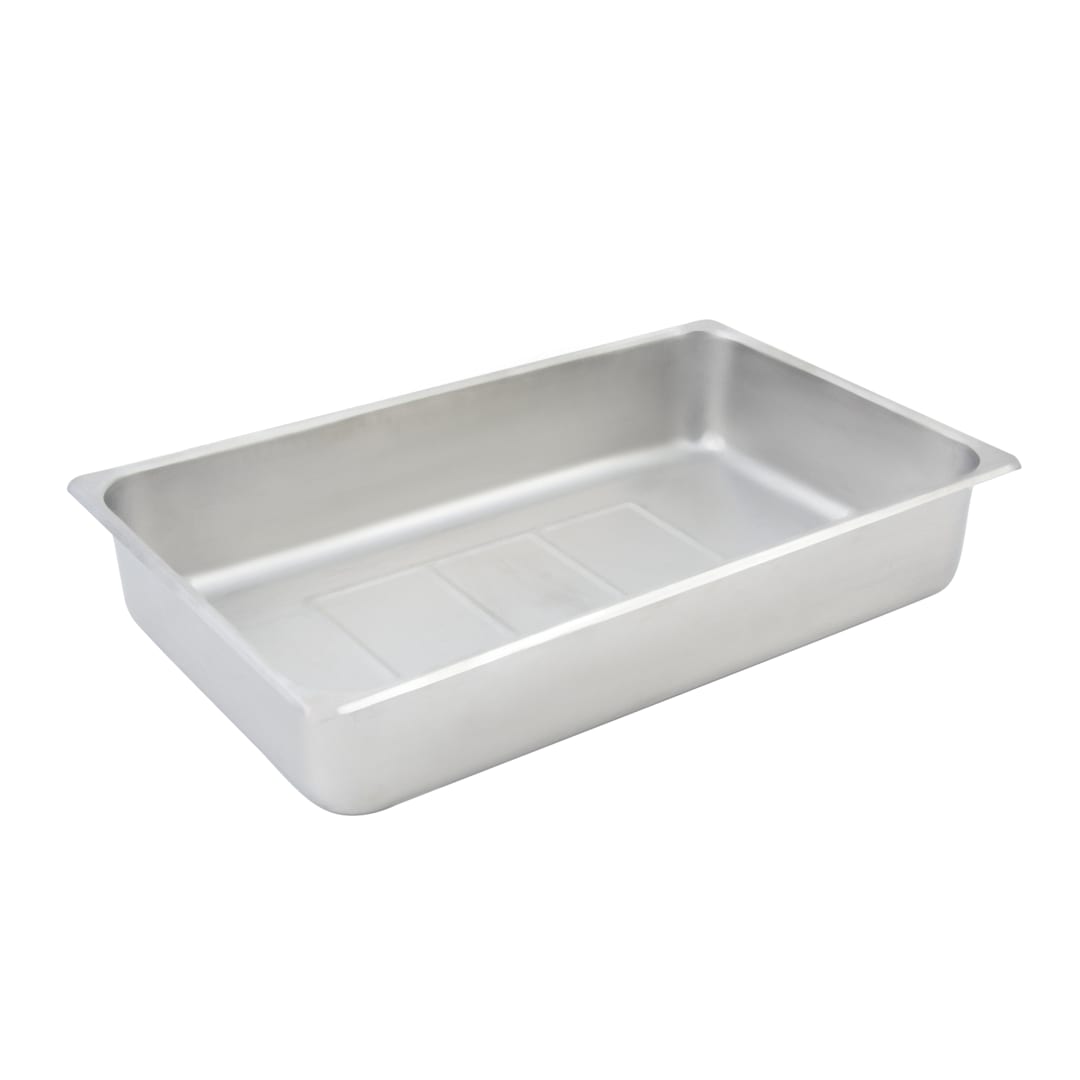 Bon Chef 12006 Stainless Rectangular 2 Gallon Water Pan for Chafer
