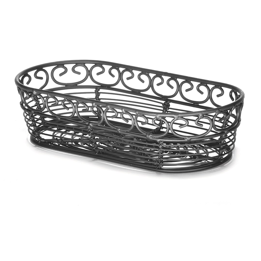 TableCraft® BK21709 Mediterranean Collection 9" x 4" Oblong Basket