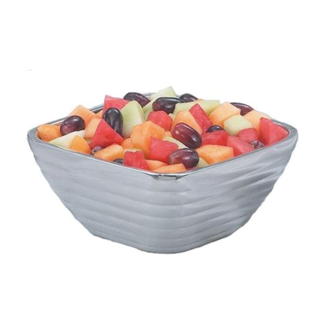 Vollrath® 47632 S/S Beehive Style Square 1.8 Quart Serving Bowl