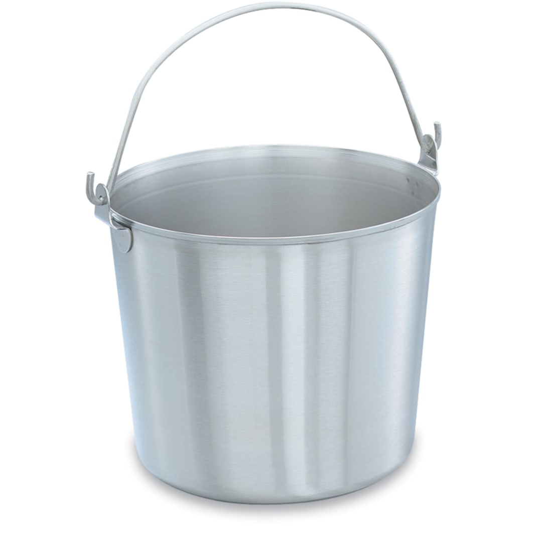 Vollrath® 59120 Stainless Steel 13 Quart Handled Utility Pail
