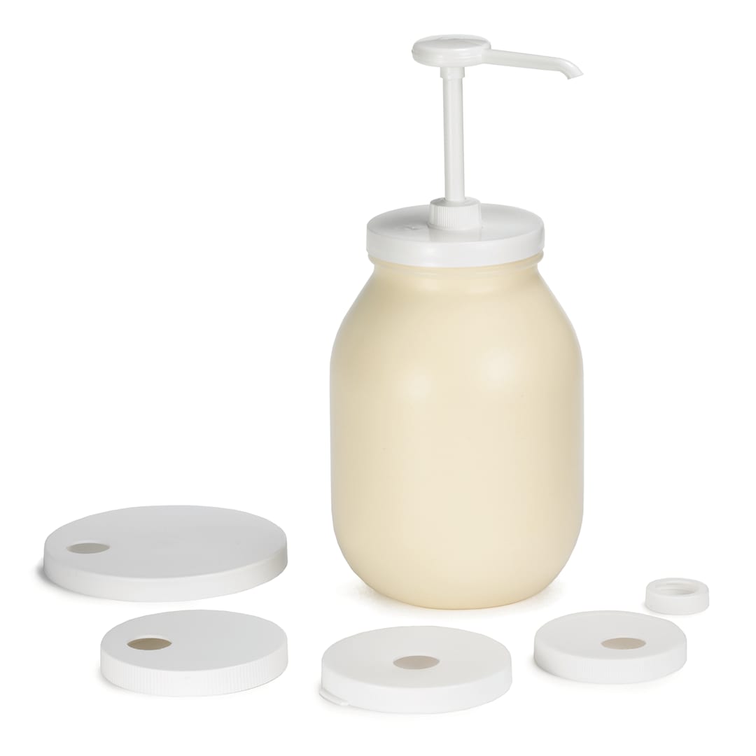 TableCraft 662K Plastic 1 Oz. Pump Kit - 6 / KT
